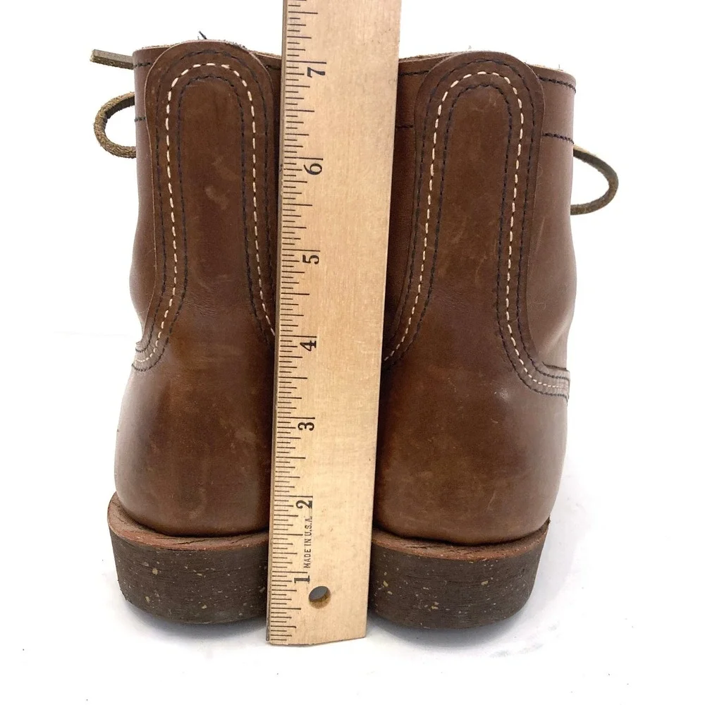 Red Wing Iron Ranger 8111 Amber Harness Work Boots Mens‎ 7D EU 39 Nitrile Sole